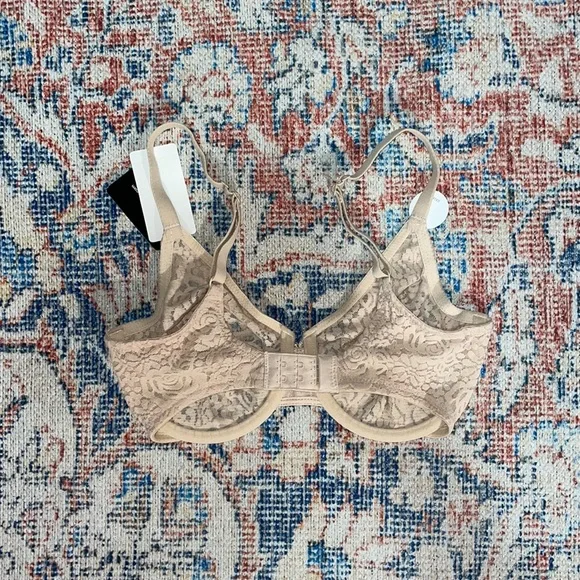 Wacoal Halo Lace Unlined Underwire Bra SZ 30DD NWT - Picture 6 of 7